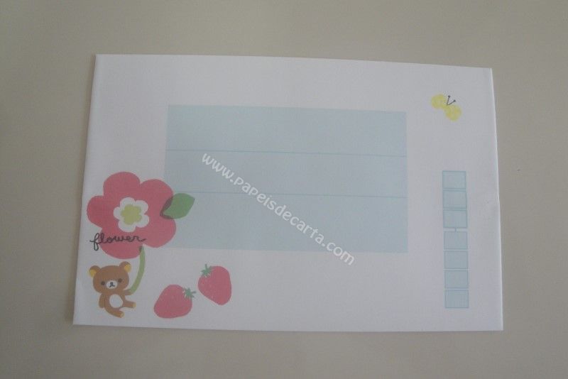 Verso do envelope