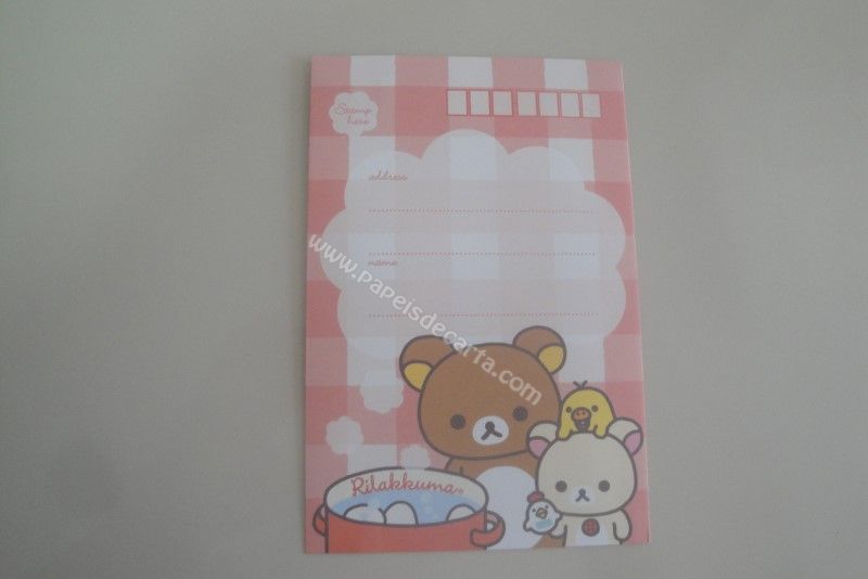 Verso do envelope