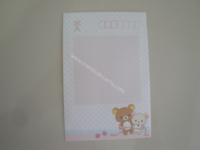Verso do envelope