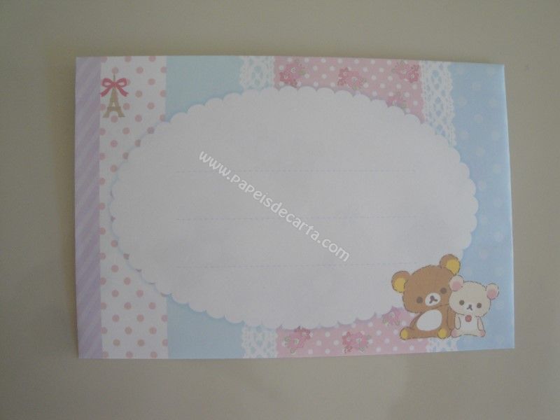 Verso do envelope