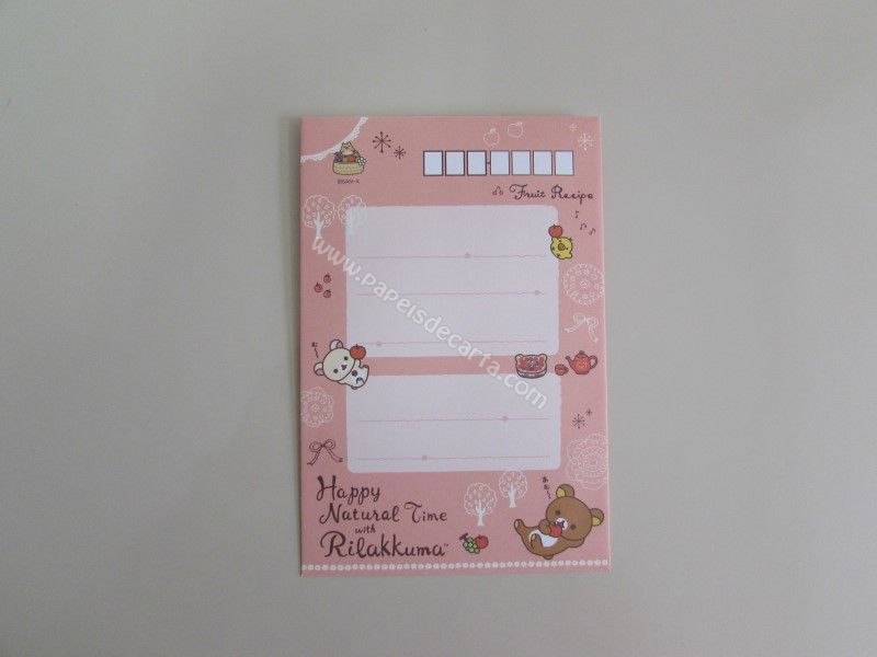 Verso do envelope