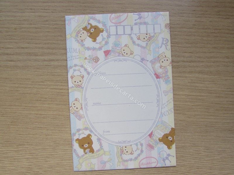 Verso do envelope