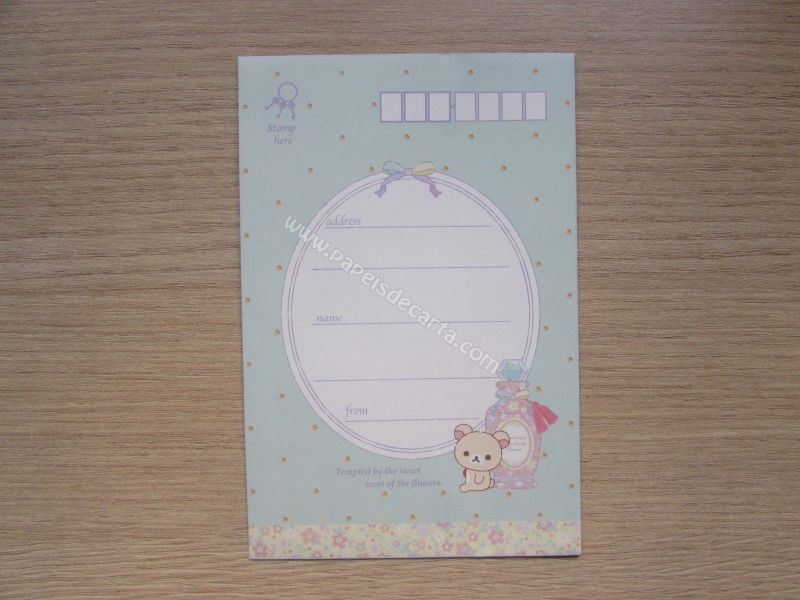 Verso do envelope