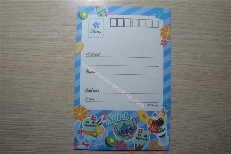 Verso do envelope