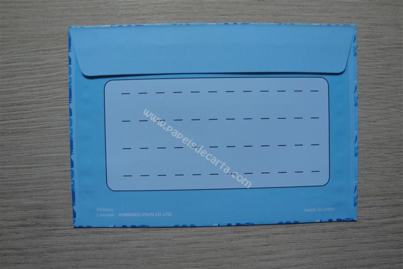 Frente do envelope