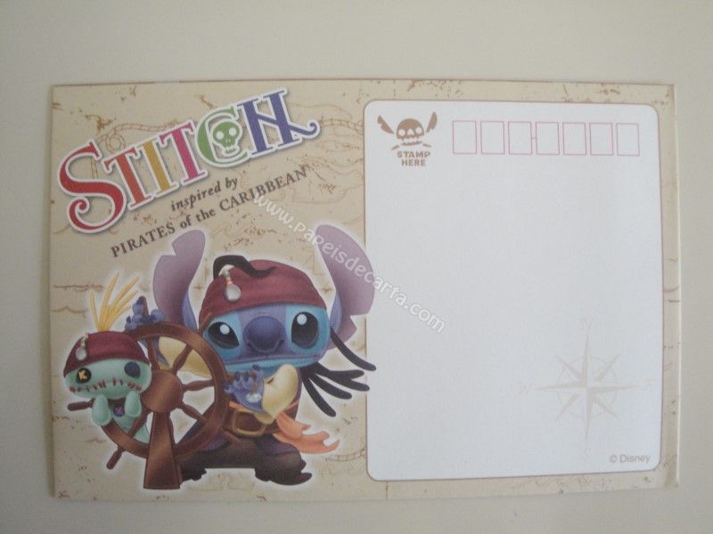Verso do envelope