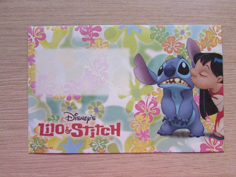 Verso do envelope