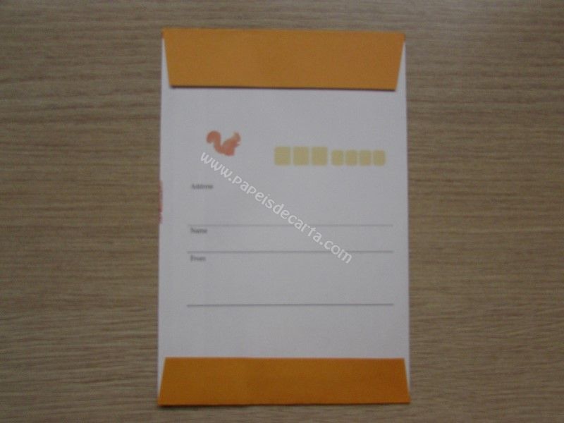 Frente do envelope