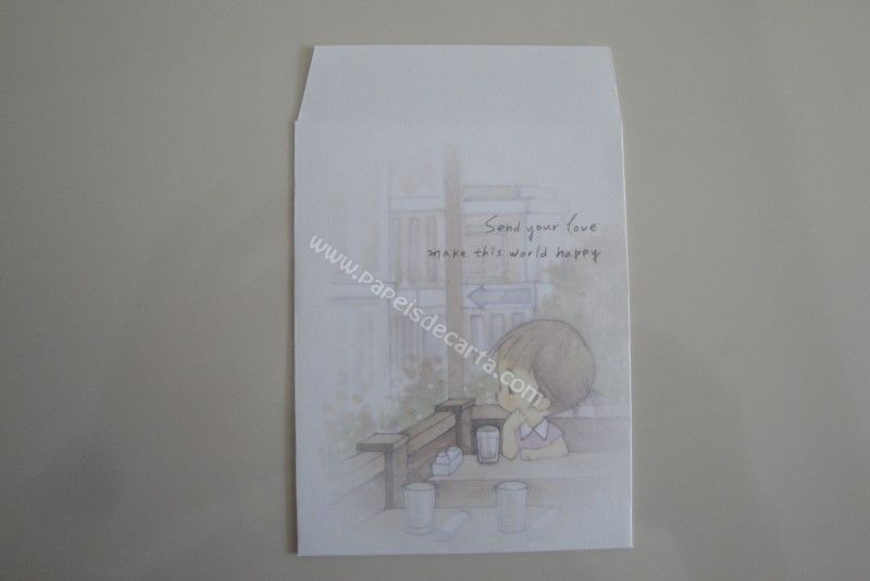 Verso do envelope