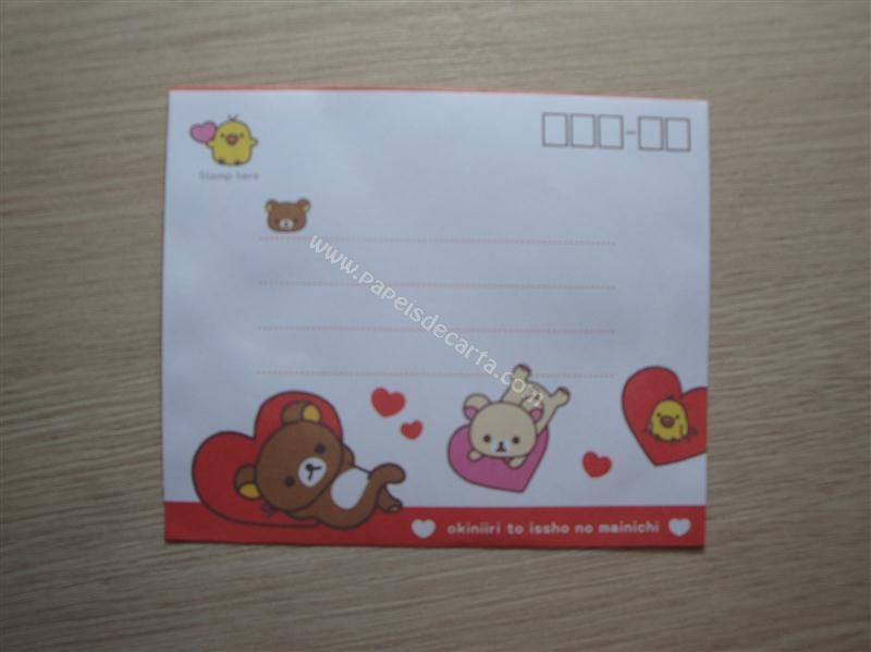 Verso do envelope